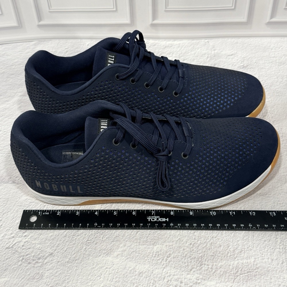 NOBULL Unisex Training Running Shoes Size Men's 18 Women's 19.5 Navy NWOT - Picture 10 of 12